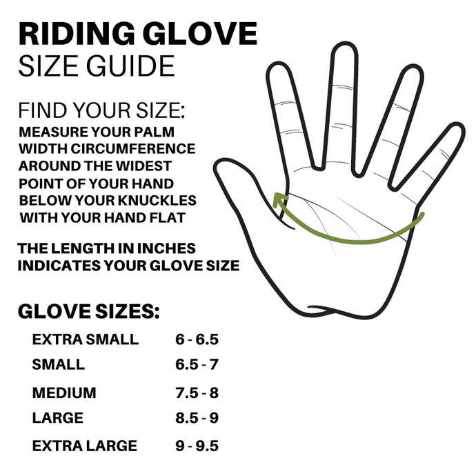 Sandstorm Equestrian Riding Gloves - White