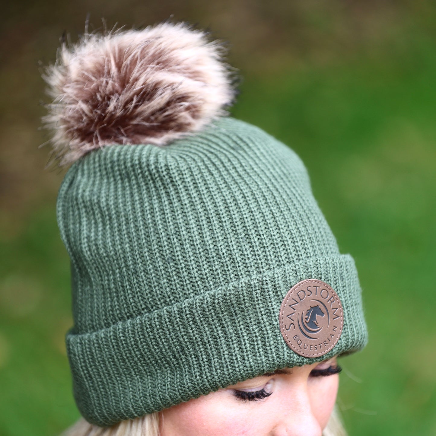 Sandstorm Fleece Lined Beanie - Forest Green