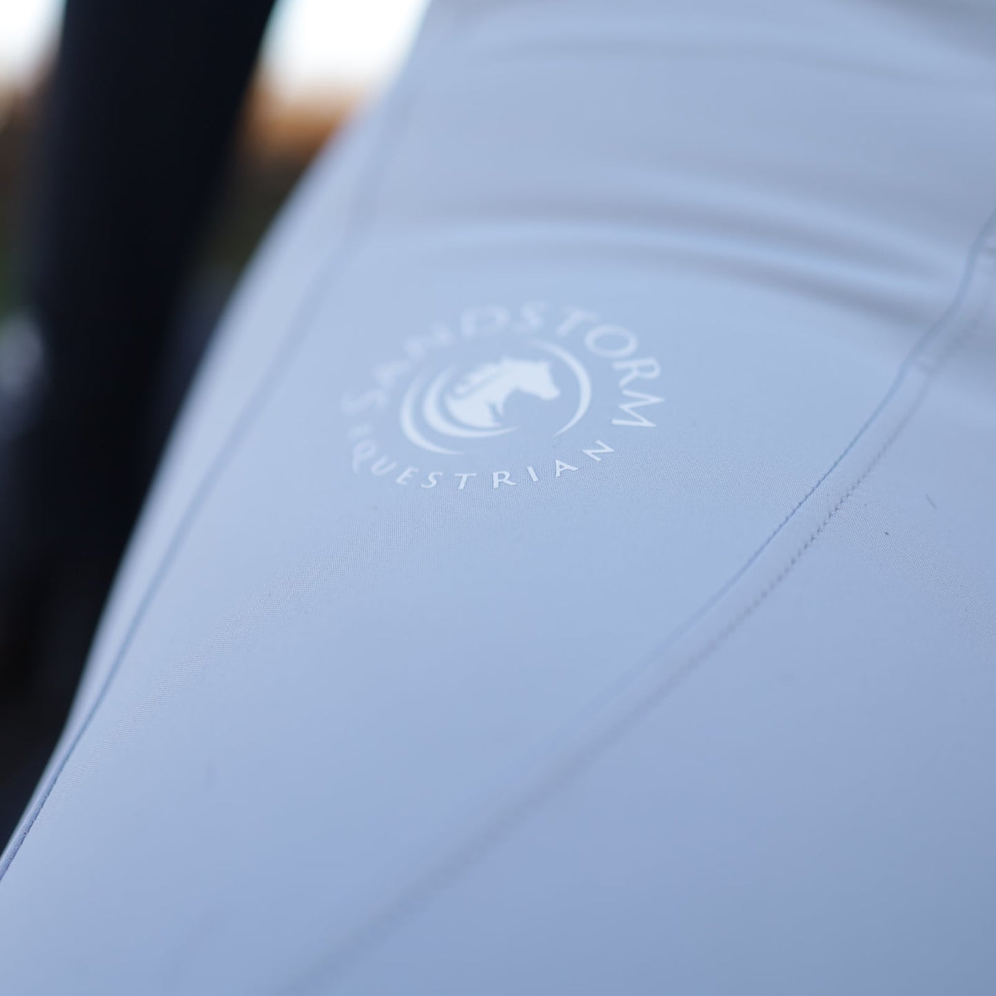Sandstorm Equestrian - Performance Hybrid Leggings - Light Grey