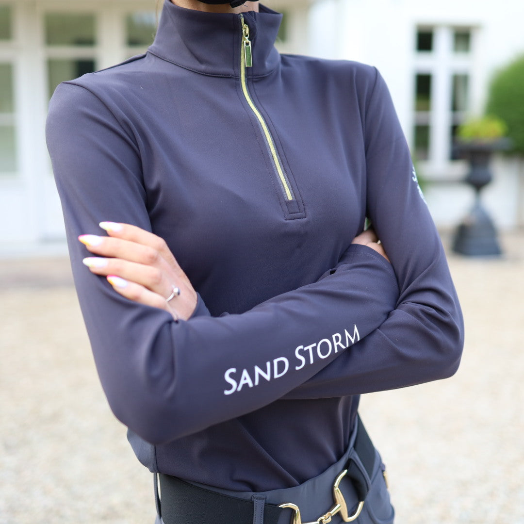 Sandstorm Equestrian - Performance Sport Base Layer - Charcoal