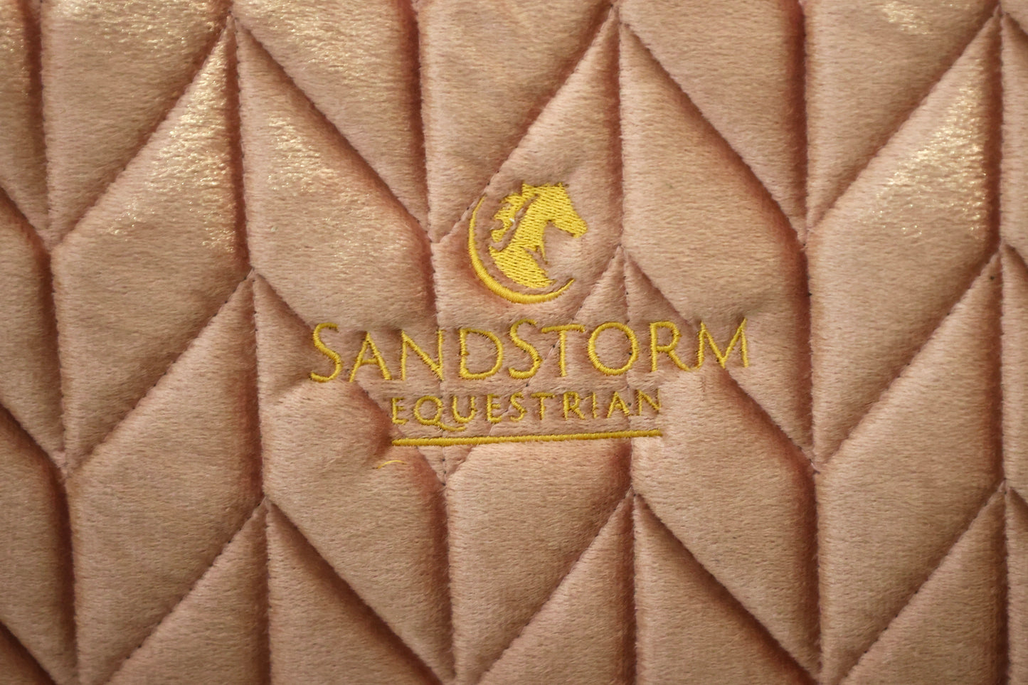 Sandstorm Equestrian- Velvet Tote Bag - Candy Pink