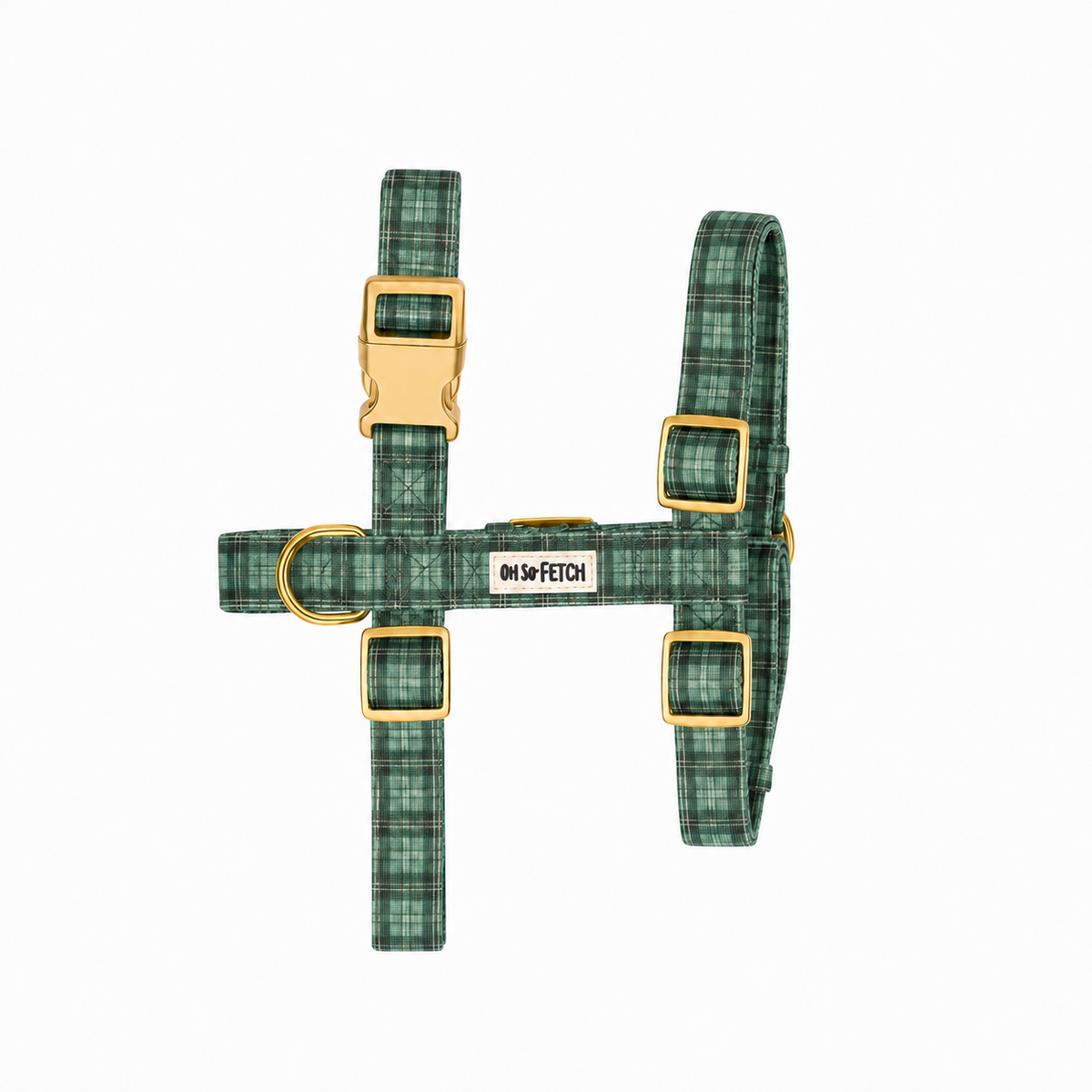 Oh So Fetch - Strap Harness Large - Mossy Meadows