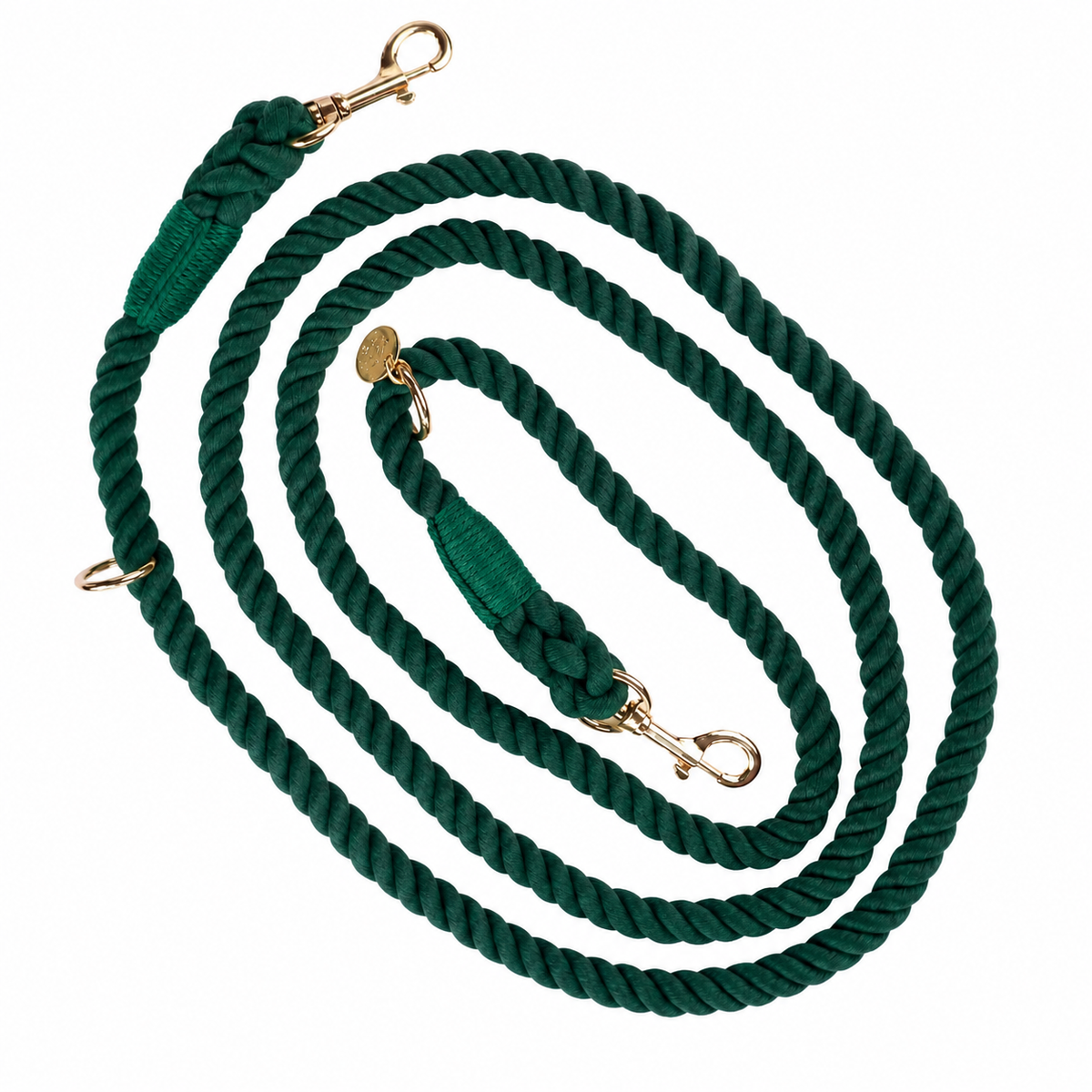 Oh So Fetch - Rope Hands Free Lead - Dark Green