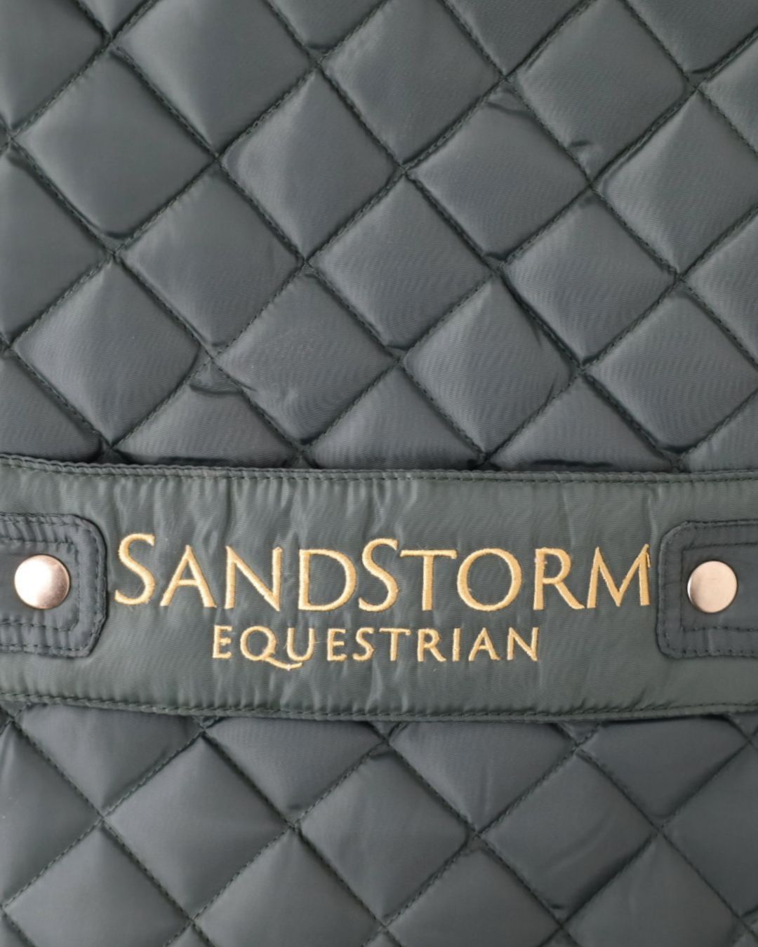 Sandstorm Equestrian Tailored Quilted Gilet - Hunter Green