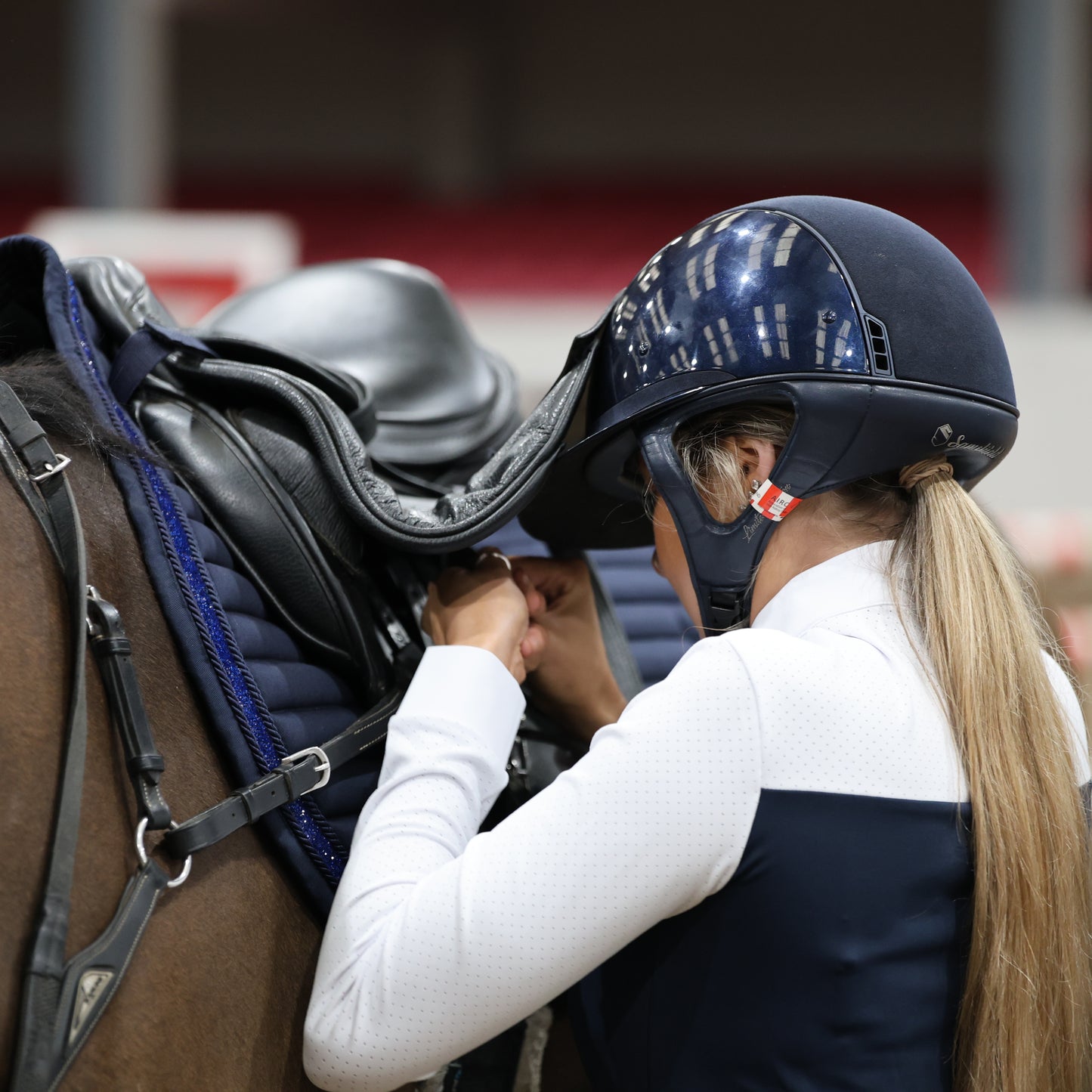 Sandstorm Equestrian - Saddle Pad - Navy Sparkle