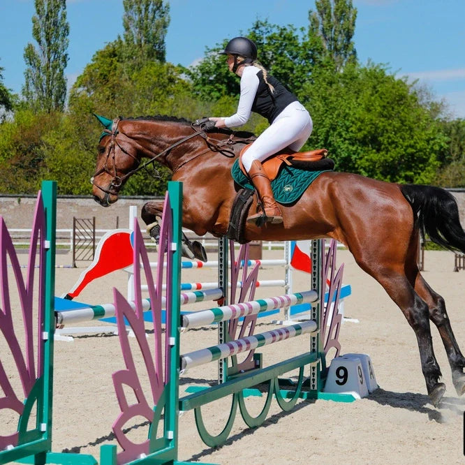 Sandstorm Equestrian - Saddle Pad - Emerald Green