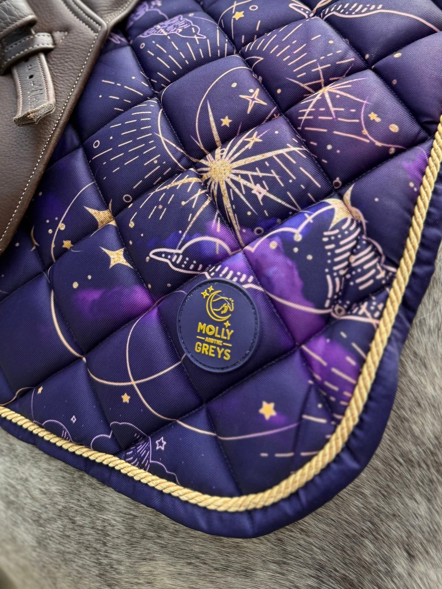 Sandstorm Equestrian X Molly & the Greys - Saddle Pad - Cosmic Print
