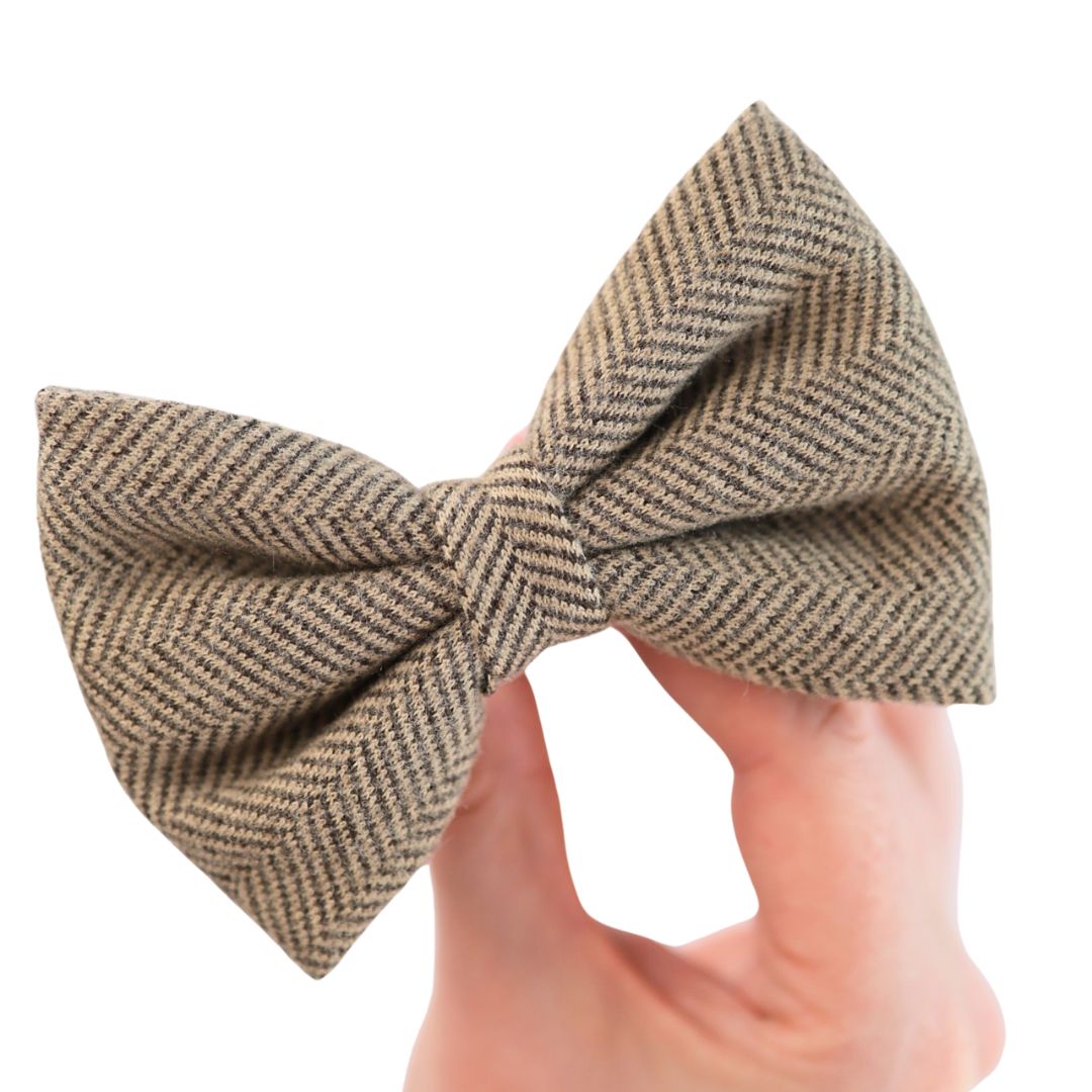 Oh So Fetch - Bow Tie - Tweed