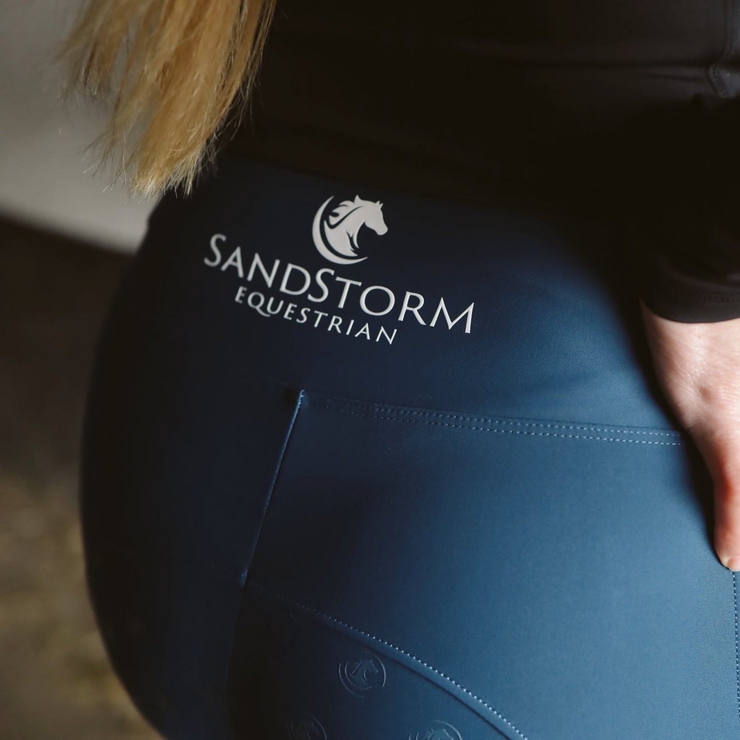 Sandstorm Equestrian - Everyday Comfort Riding Leggings - Peacock