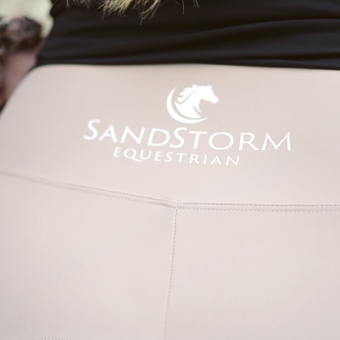 Sandstorm Equestrian - Everyday Comfort Riding Leggings - Beige