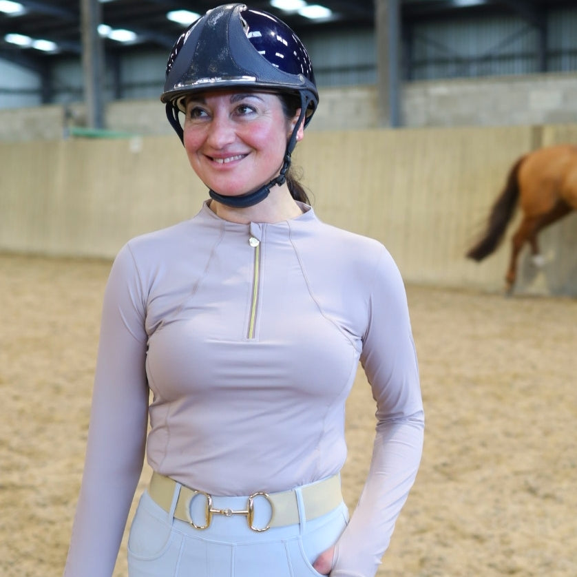 Sandstorm Equestrian - Performance Style Base Layer - Blush