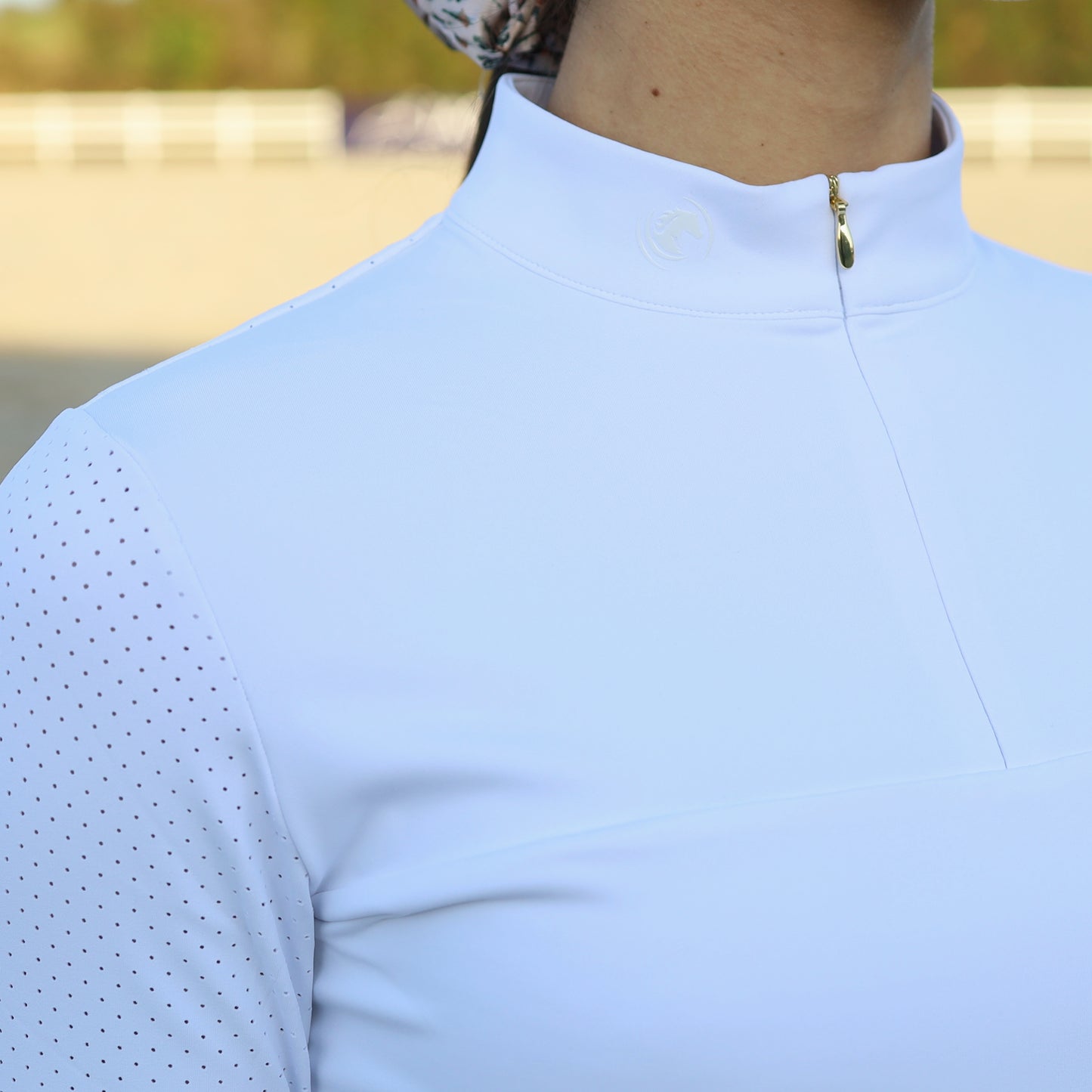 Sandstorm Equestrian - Show Shirt - White