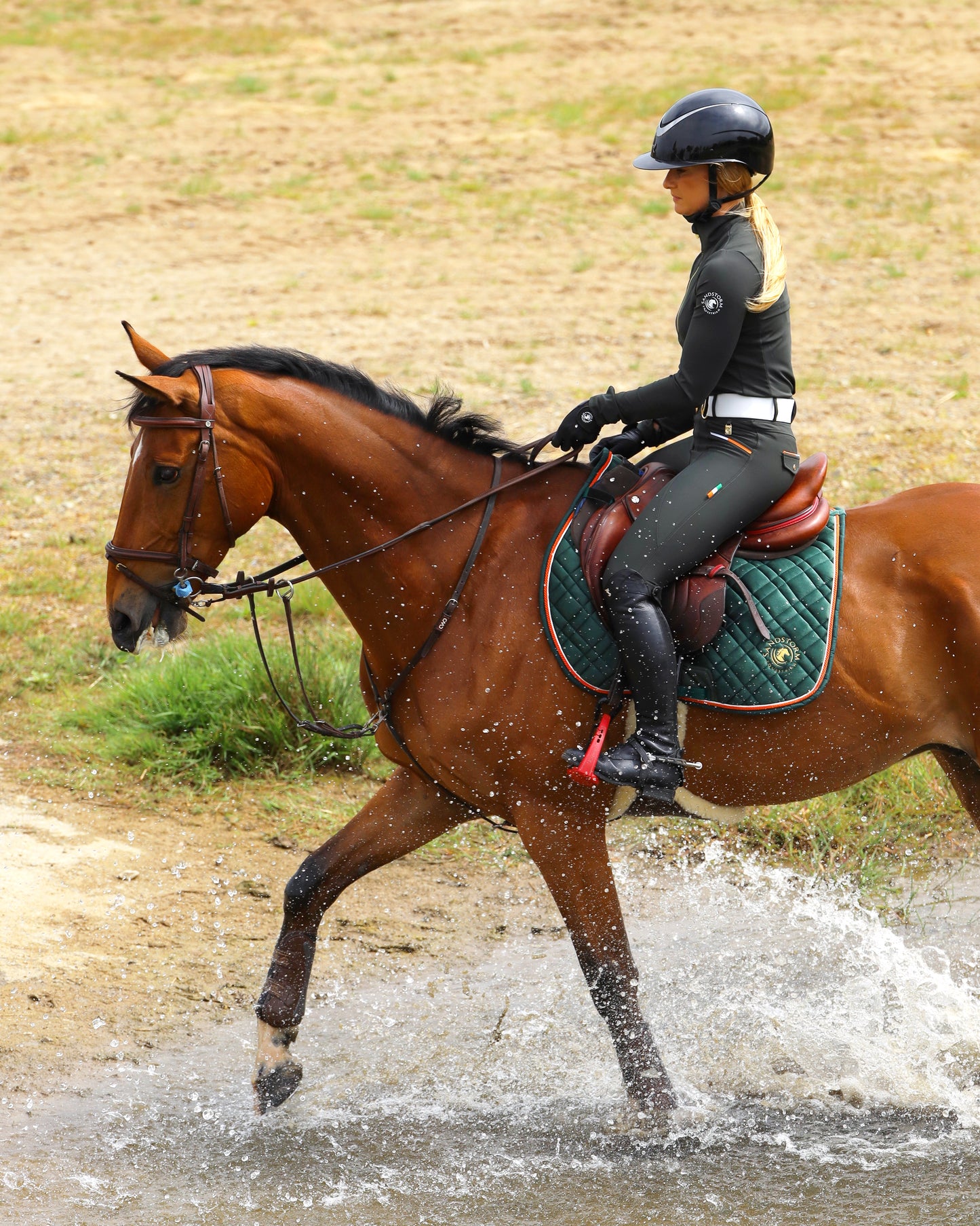 Sandstorm Equestrian - Saddle Pad - Team Ireland