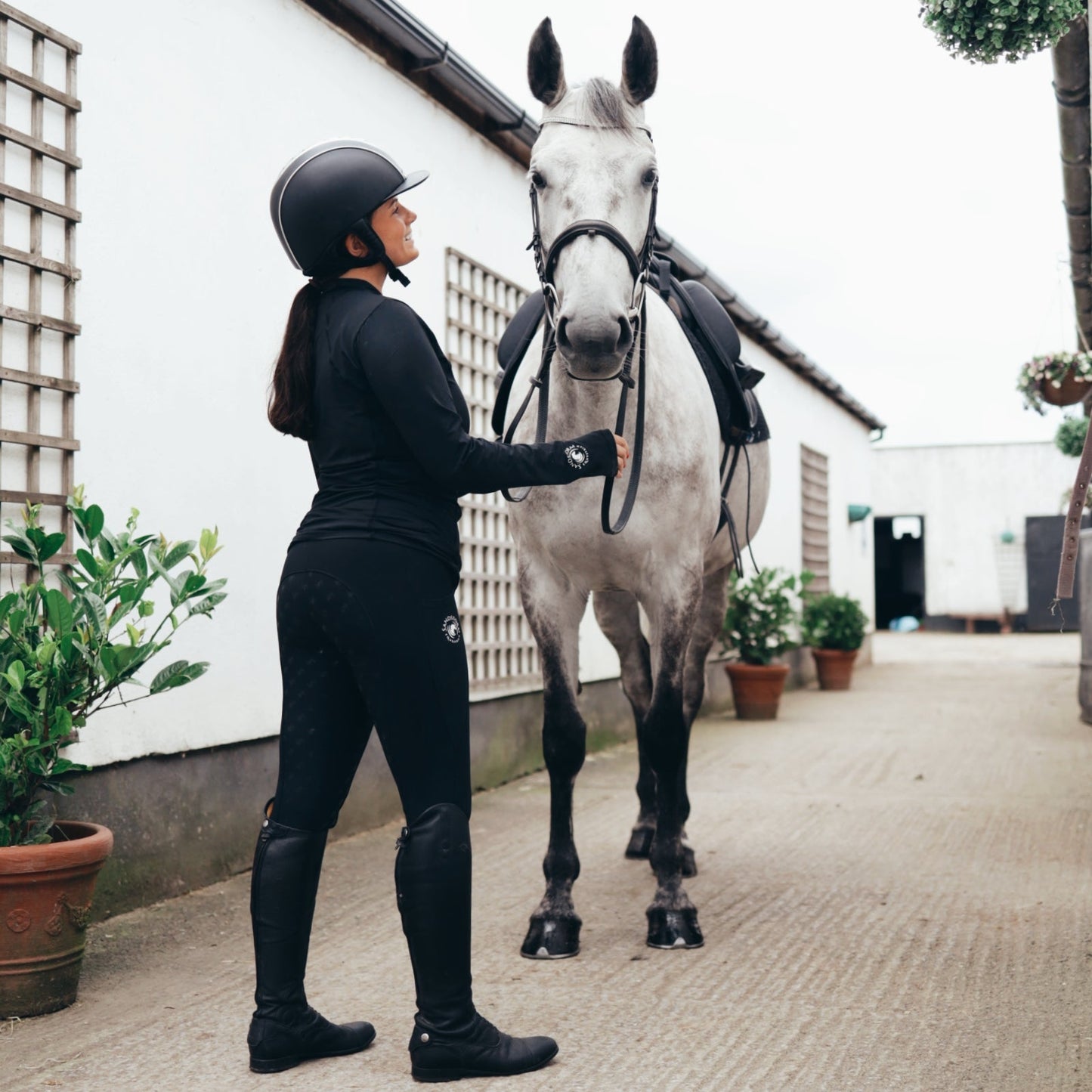 Sandstorm Equestrian - Everyday Comfort Riding Leggings - Black