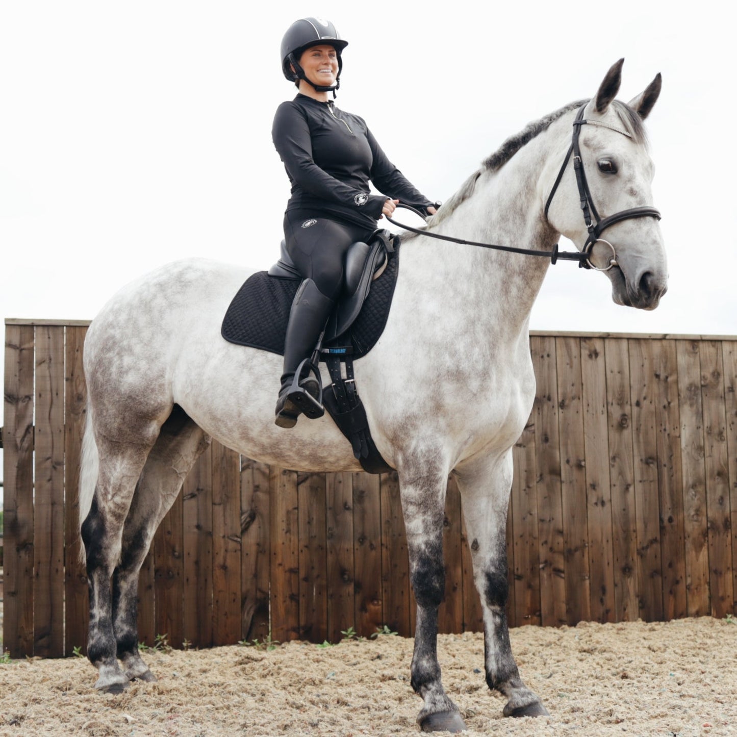 Sandstorm Equestrian - Everyday Comfort Riding Leggings - Black