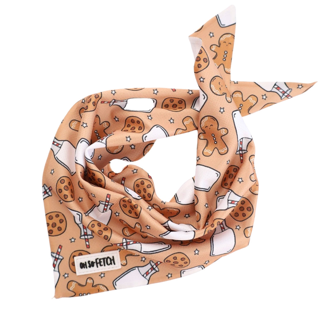 Oh So Fetch - Bandana - Milk & Cookies