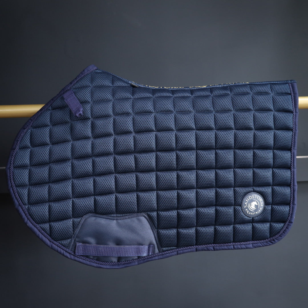 Sandstorm Equestrian - MeshAir Saddle Pad - Close Contact - Navy