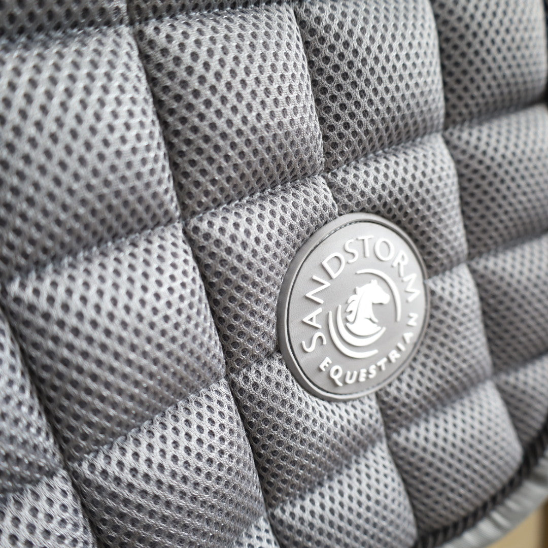 Sandstorm Equestrian - MeshAir Saddle Pad - Close Contact - Grey