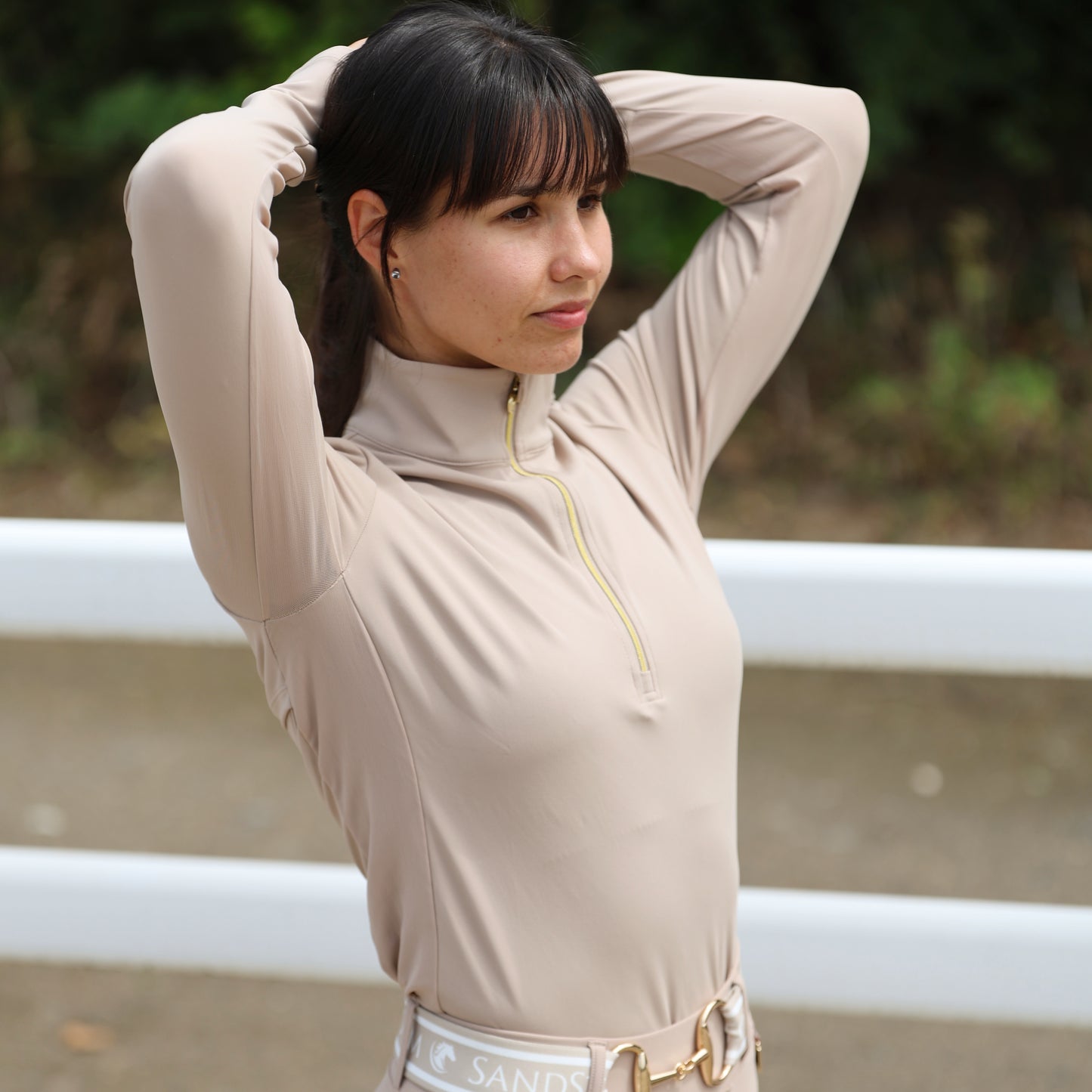 Sandstorm Equestrian - Performance Sport Base Layer - Beige