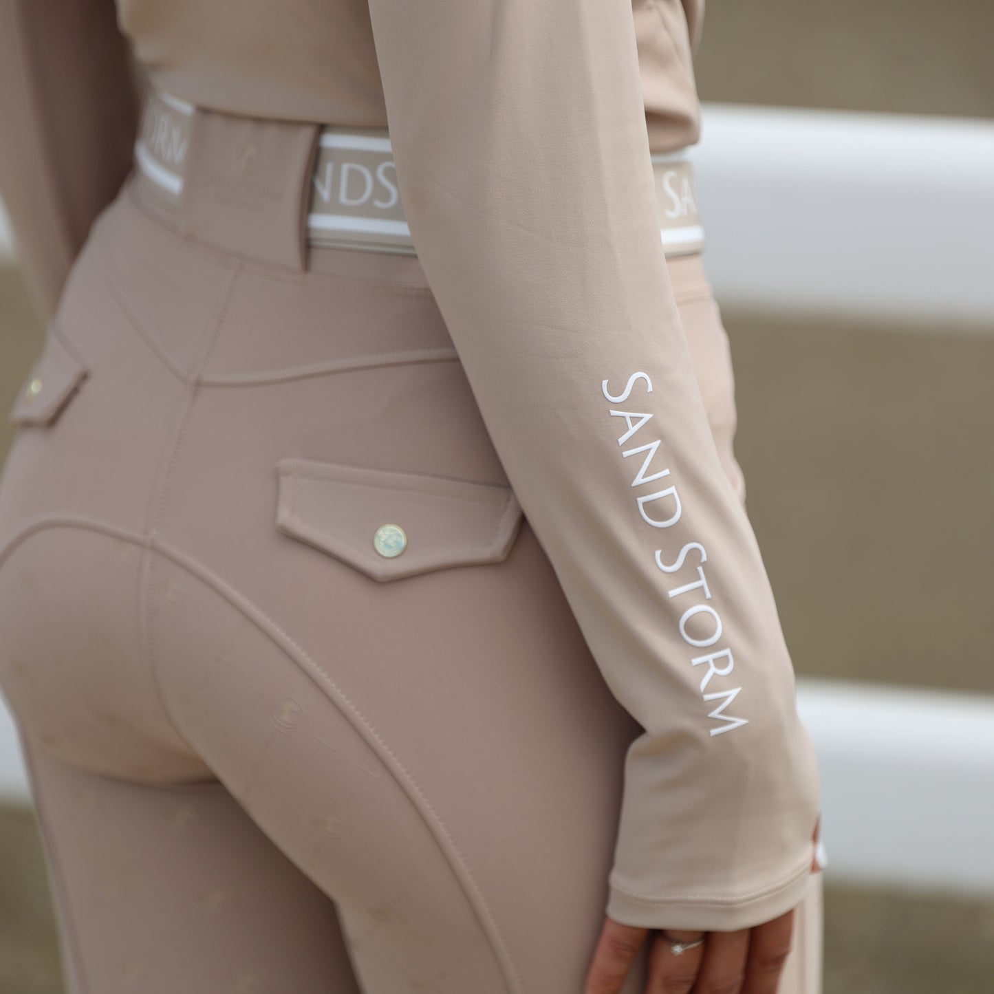 Sandstorm Equestrian - Performance Sport Base Layer - Beige