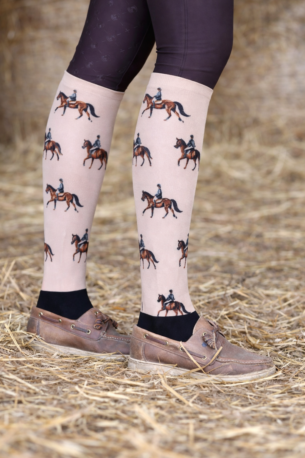 Sandstorm Equestrian Show Socks - Tally Ho