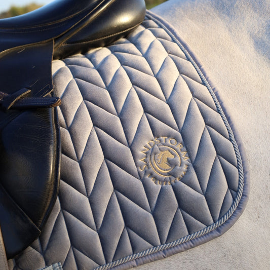 Sandstorm Equestrian - Saddle Pad - Pearl Grey