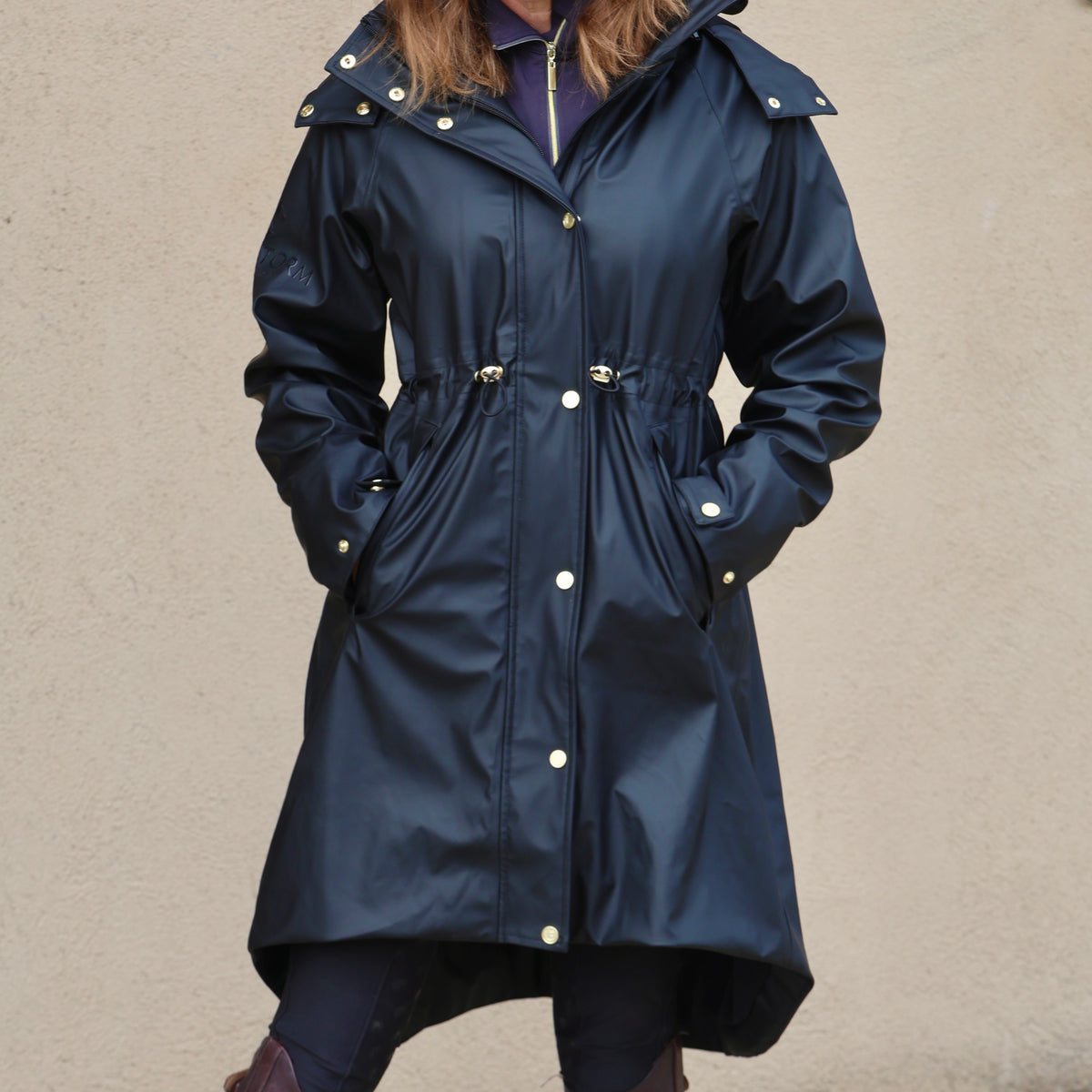 The Sandstorm MANOR COAT - Black