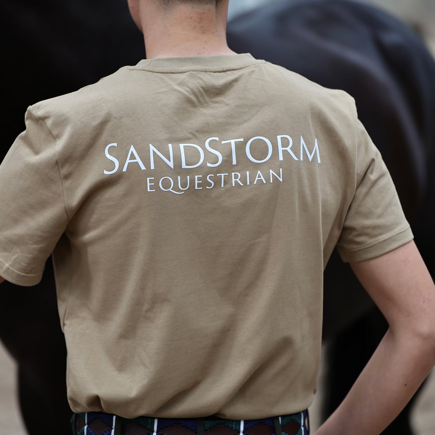 Sandstorm Equestrian - Unisex T-Shirt - Camel