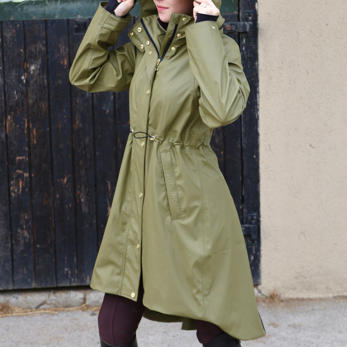 The Sandstorm MANOR COAT - Olive
