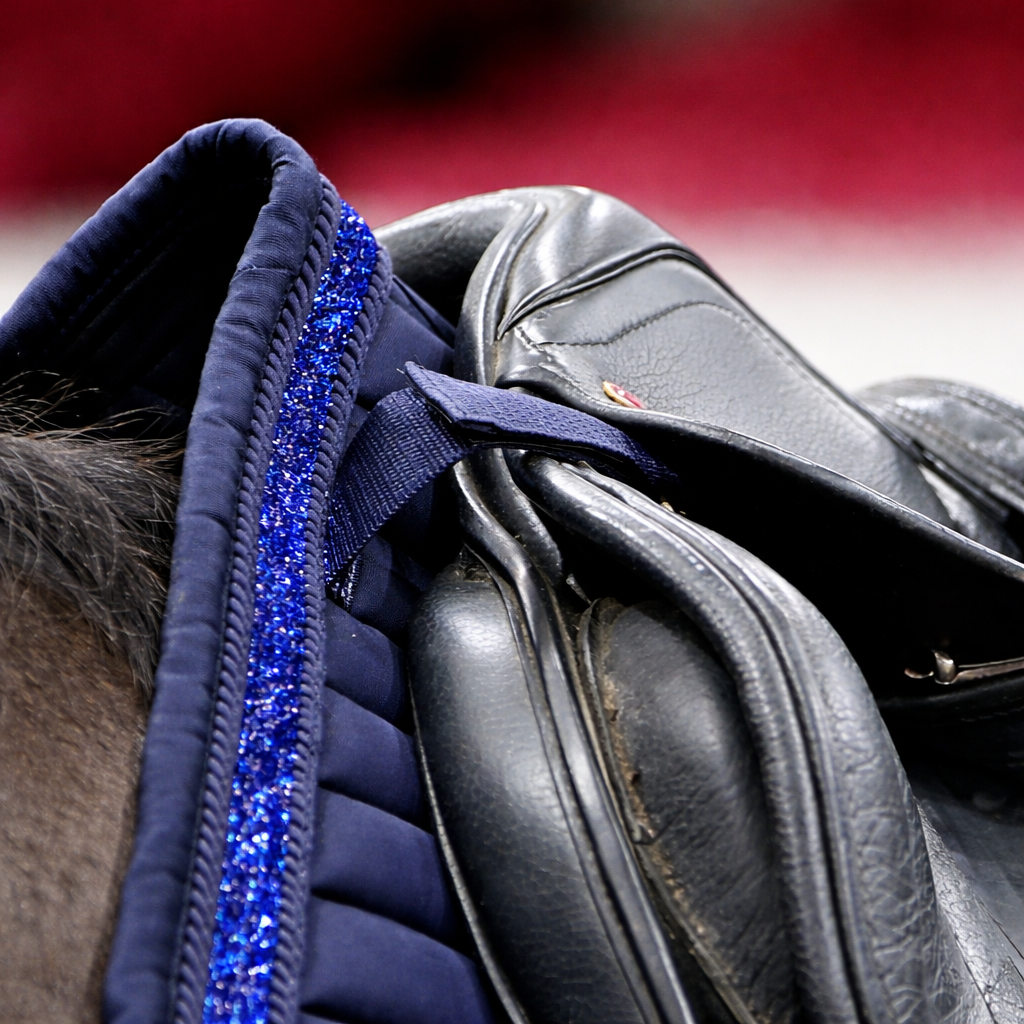 Sandstorm Equestrian - Saddle Pad -  Navy Sparkle
