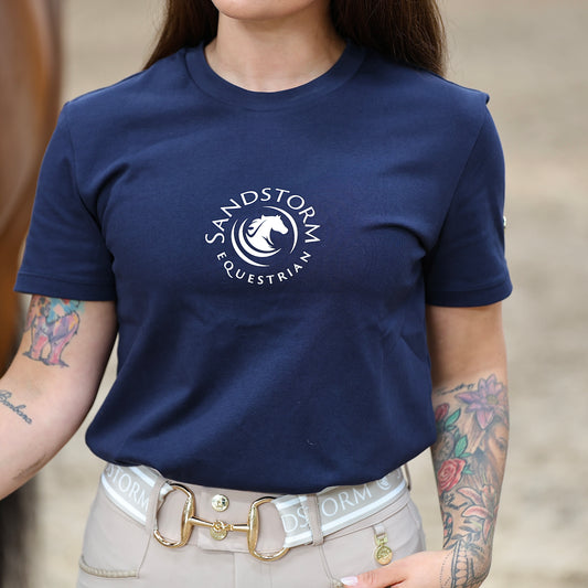 Sandstorm Equestrian - Unisex T-Shirt - Navy