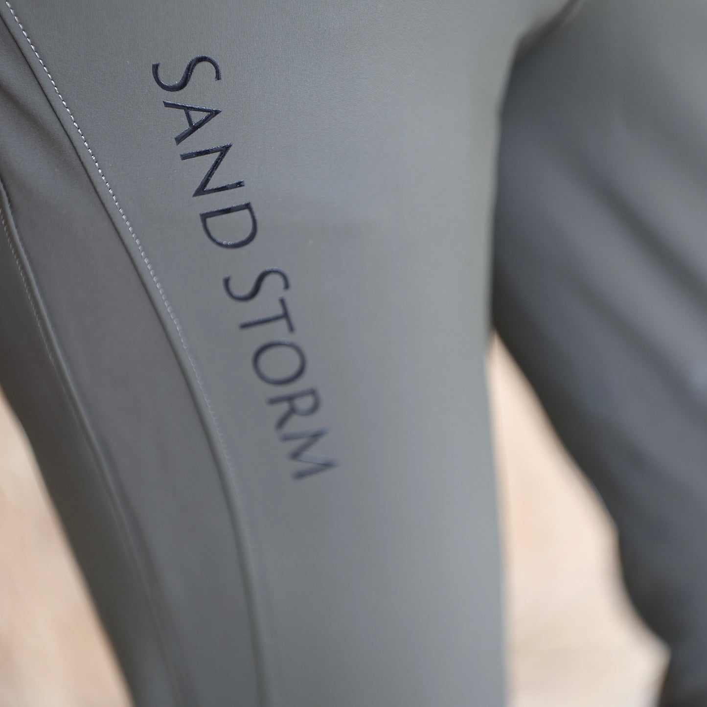 Sandstorm Equestrian - Men's Jodhpurs - Olive / Black