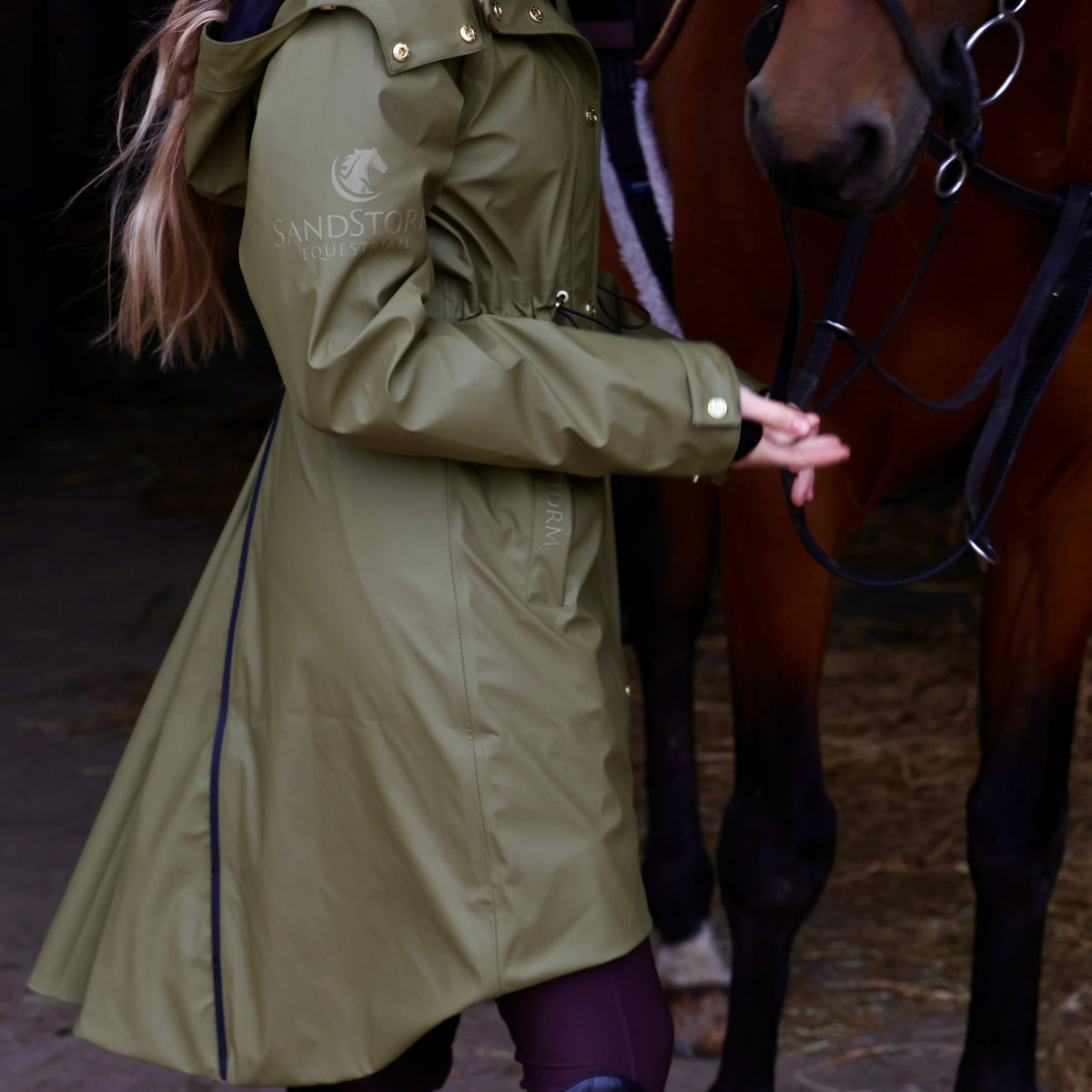 The Sandstorm MANOR COAT - Olive