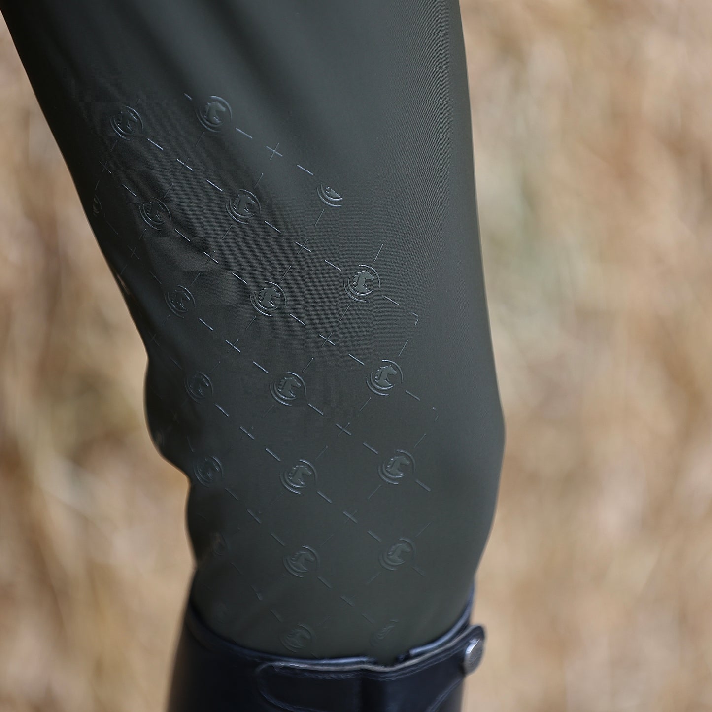 Sandstorm Equestrian - Men's Jodhpurs - Olive / Black