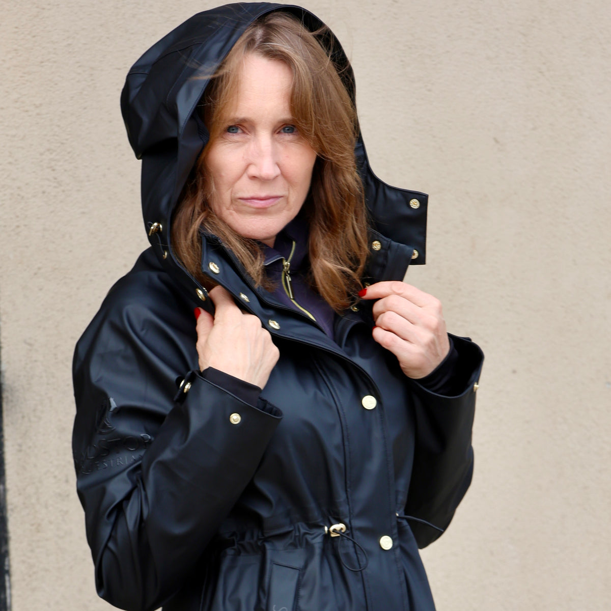 The Sandstorm MANOR COAT - Black