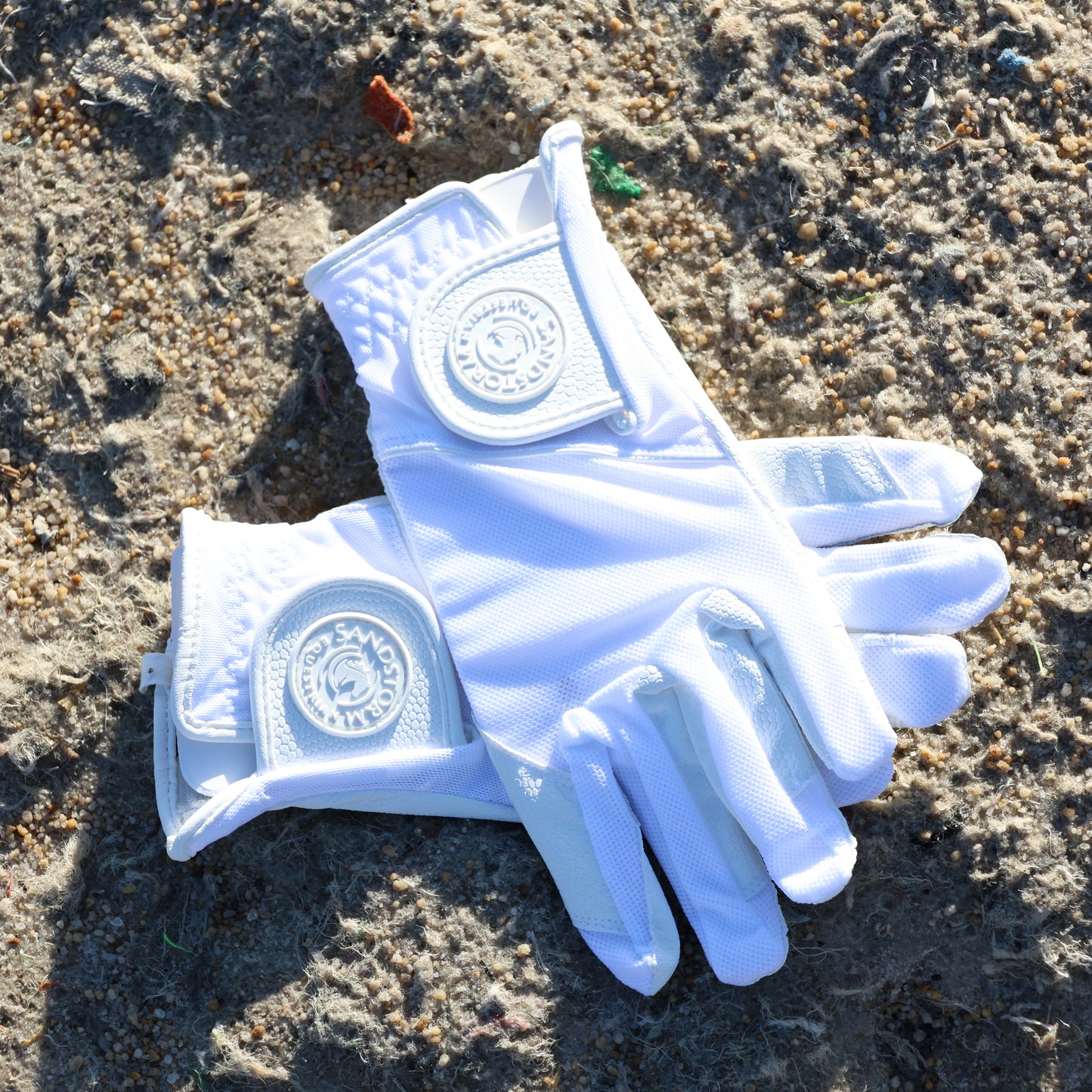 Sandstorm Equestrian Riding Gloves - White