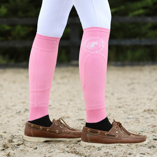 Sandstorm Equestrian Show Socks - Pink