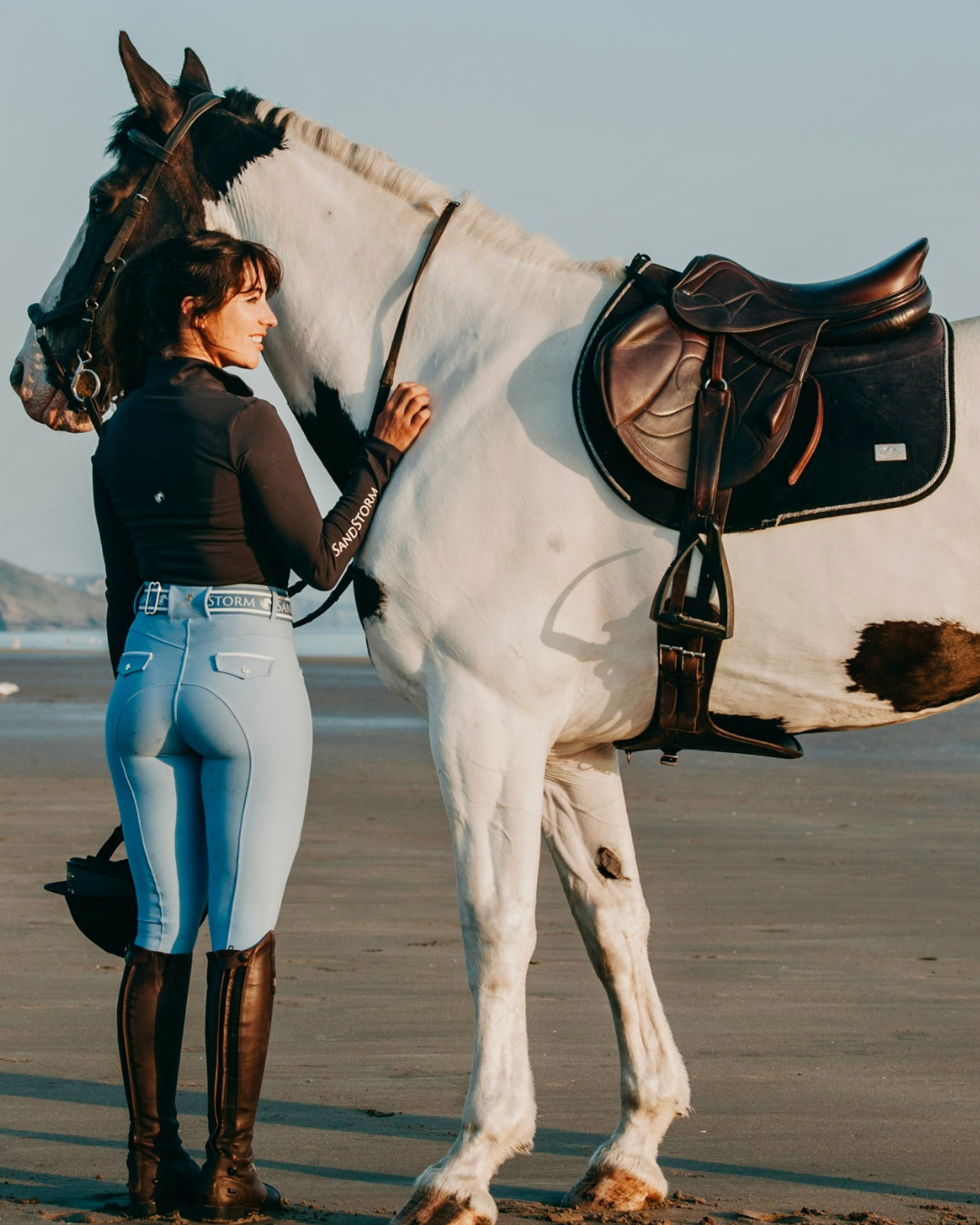 Sandstorm Equestrian - Performance Sport Base Layer - Charcoal