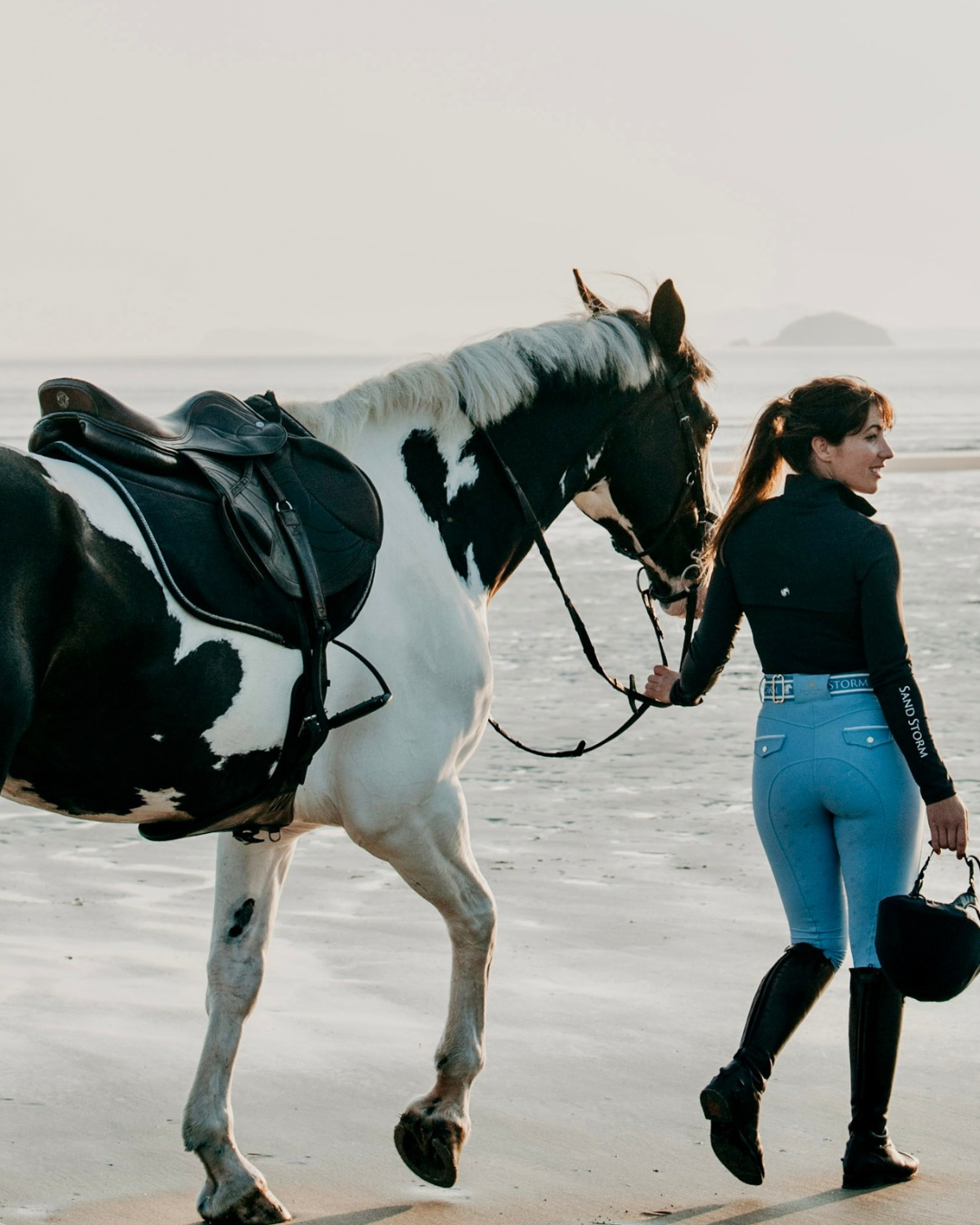 Sandstorm Equestrian - Performance Sport Base Layer - Charcoal