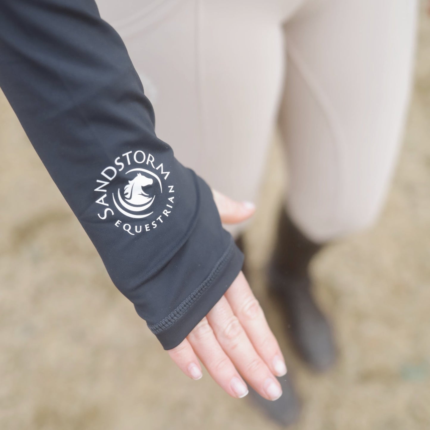 Sandstorm Equestrian - Performance Style Base Layer - Navy