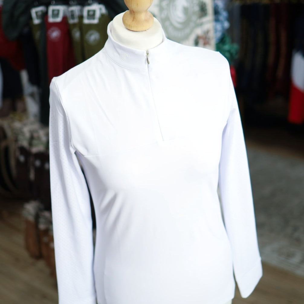 Sandstorm Equestrian - Show Shirt - White