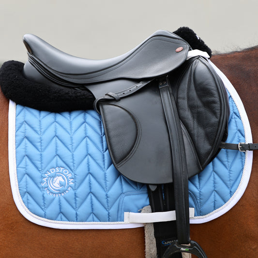 Sandstorm Equestrian - Saddle Pad - Sky Blue