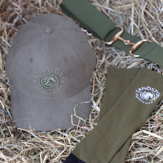 Sandstorm Equestrian-Accessory Bundle - Olive Green