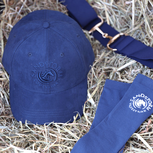 Sandstorm Equestrian-Accessory Bundle - Navy Blue