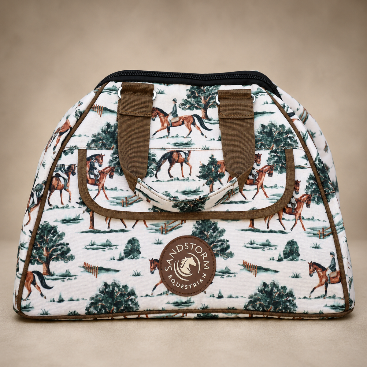 Sandstorm Equestrian - Helmet Bag - Tally Ho Print