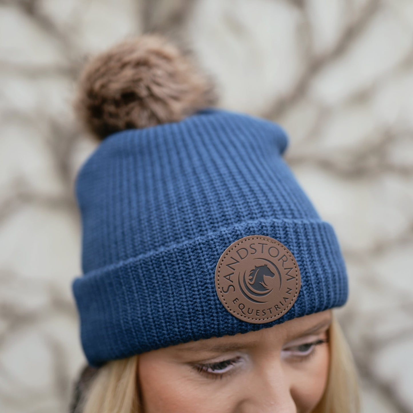 Sandstorm Fleece Lined Beanie - Petrol Blue