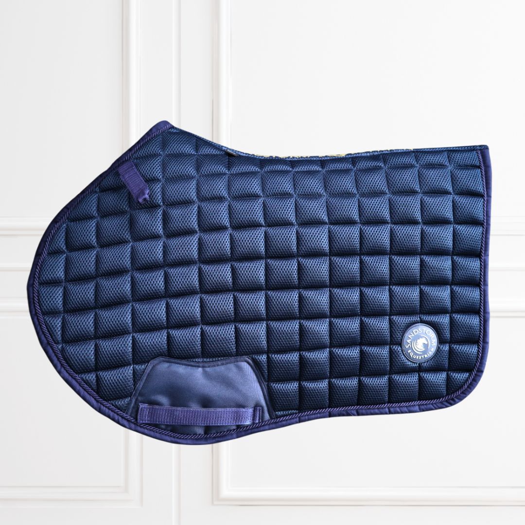 Sandstorm Equestrian - MeshAir Saddle Pad - Close Contact - Navy