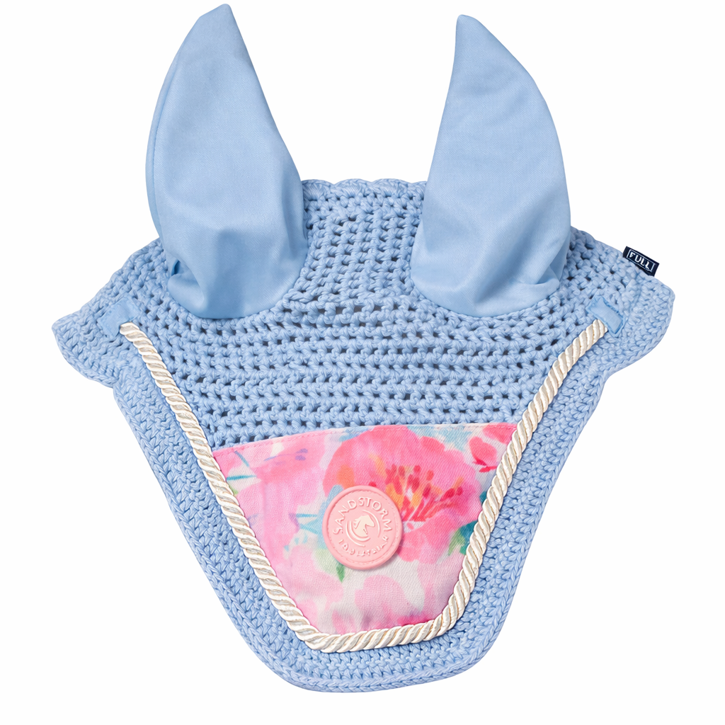 Sandstorm Equestrian - Ear Veil - Floral