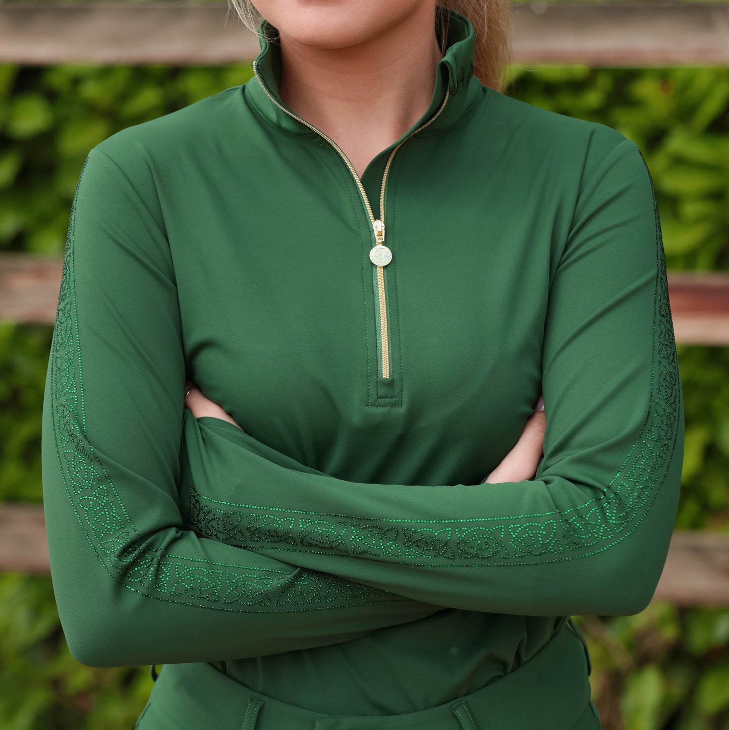 Sandstorm Equestrian - Performance Sport Base Layer - Lonraí Emerald