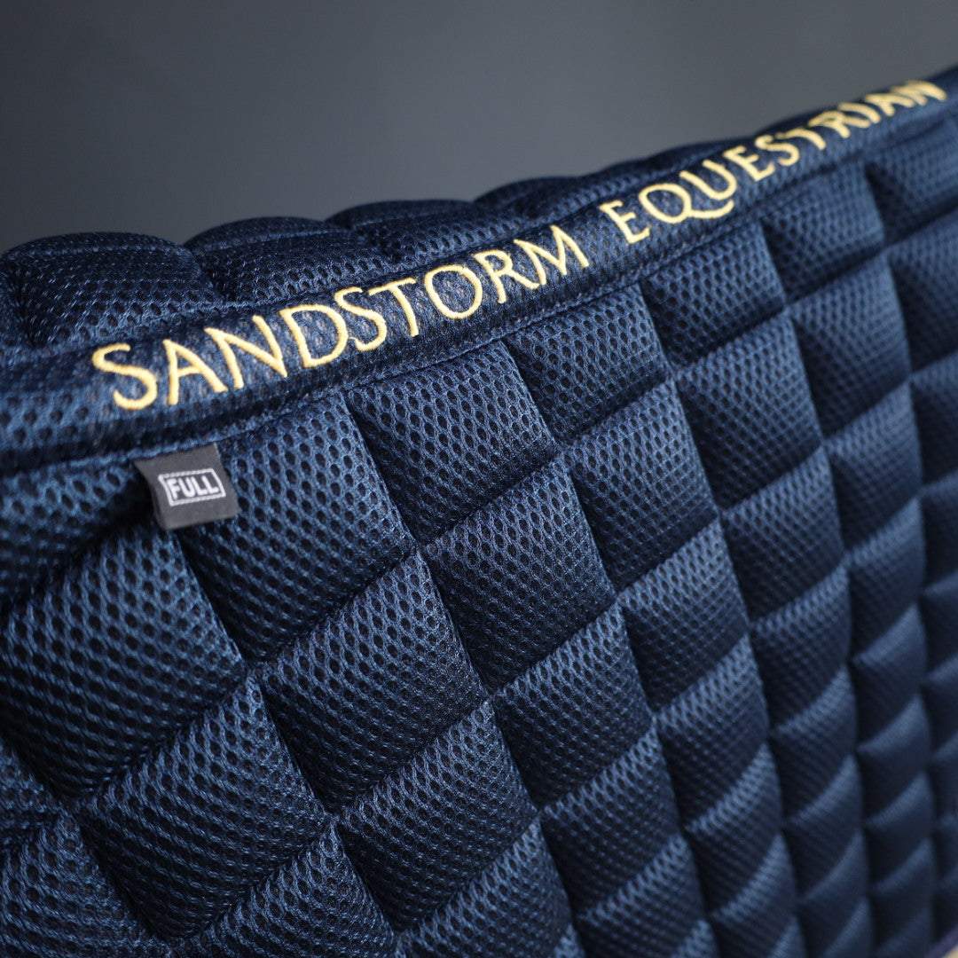 Sandstorm Equestrian - MeshAir Saddle Pad - Close Contact - Navy